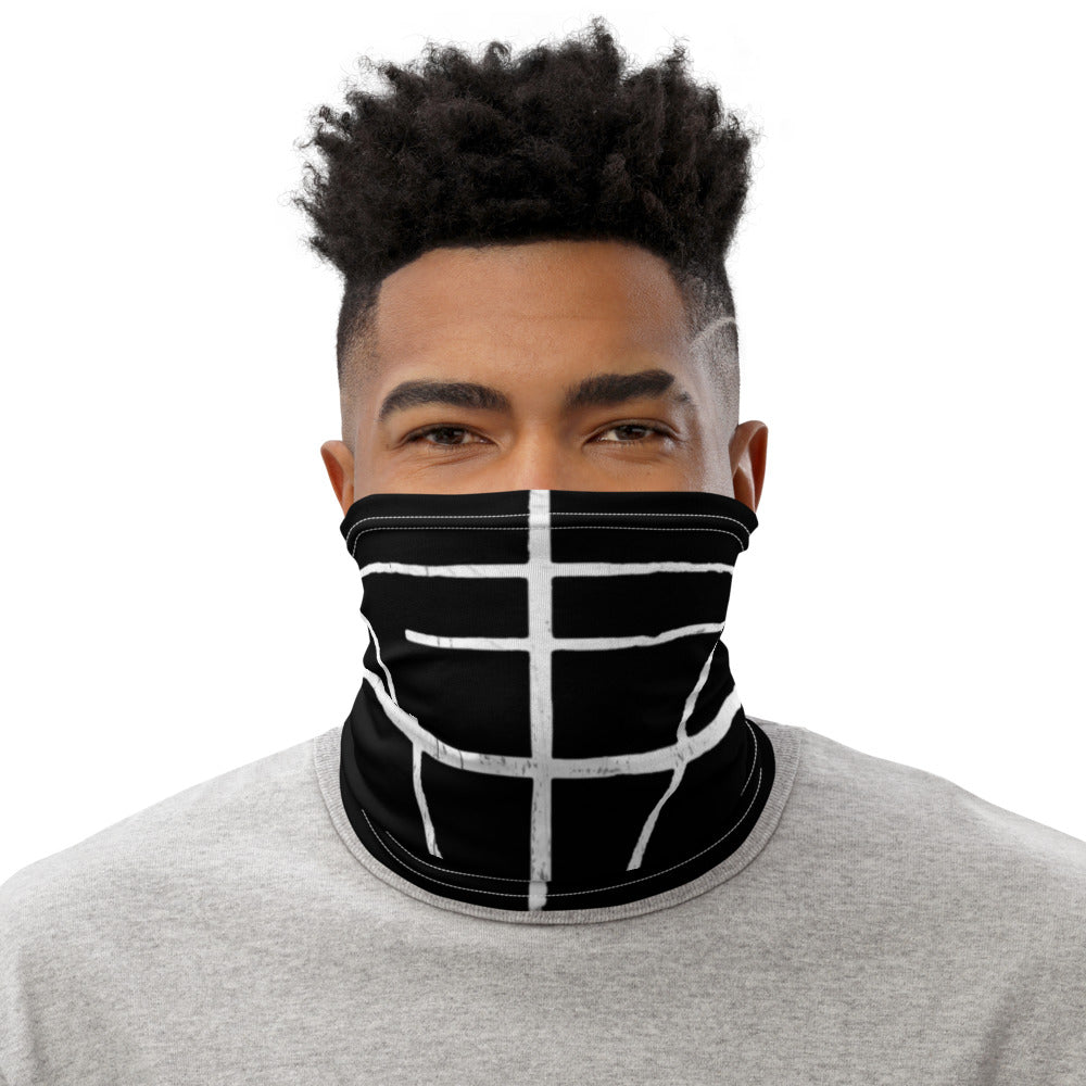 LAST HOUR - EXTREME - PREMIUM NECK GAITER - BLACK