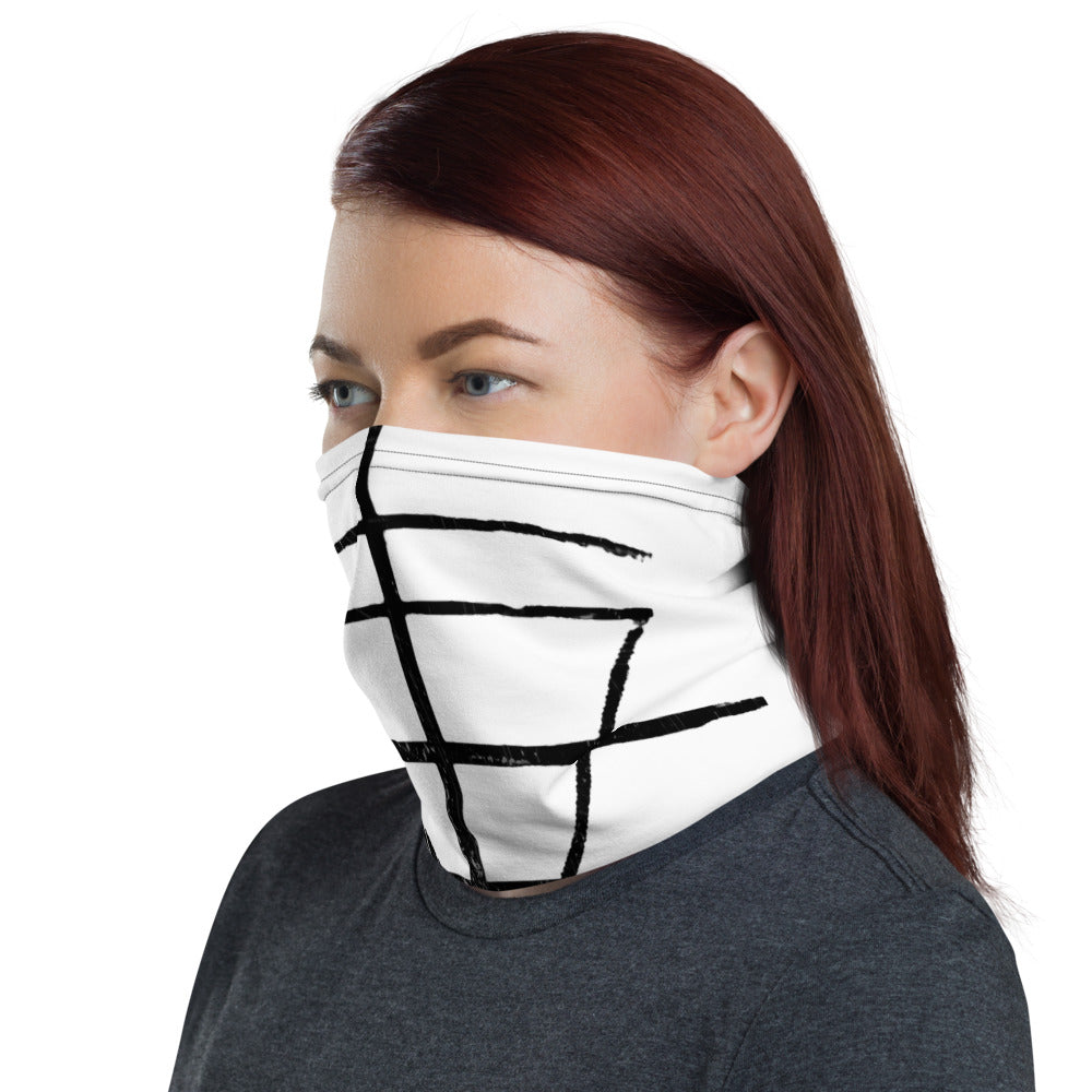 LAST HOUR - EXTREME - PREMIUM NECK GAITER - WHITE