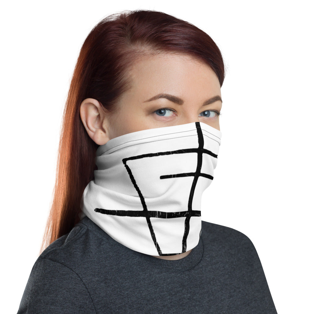 LAST HOUR - EXTREME - PREMIUM NECK GAITER - WHITE